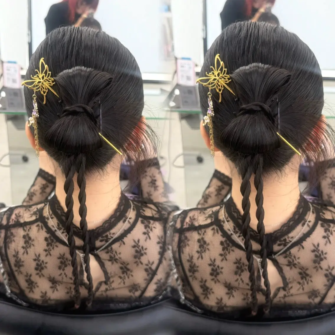 ヘアアレンジ ヘアアレンジエクステ 推し活 さな👶🏻のヘアスタイル