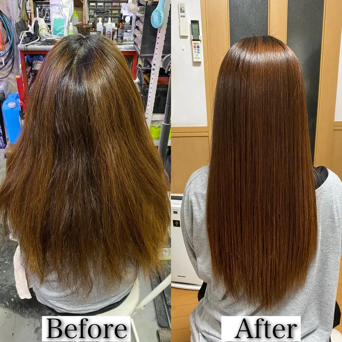 ロング くせ毛 卒業式のヘアスタイル 髪質改善 縮毛矯正 森 健人のヘアスタイル