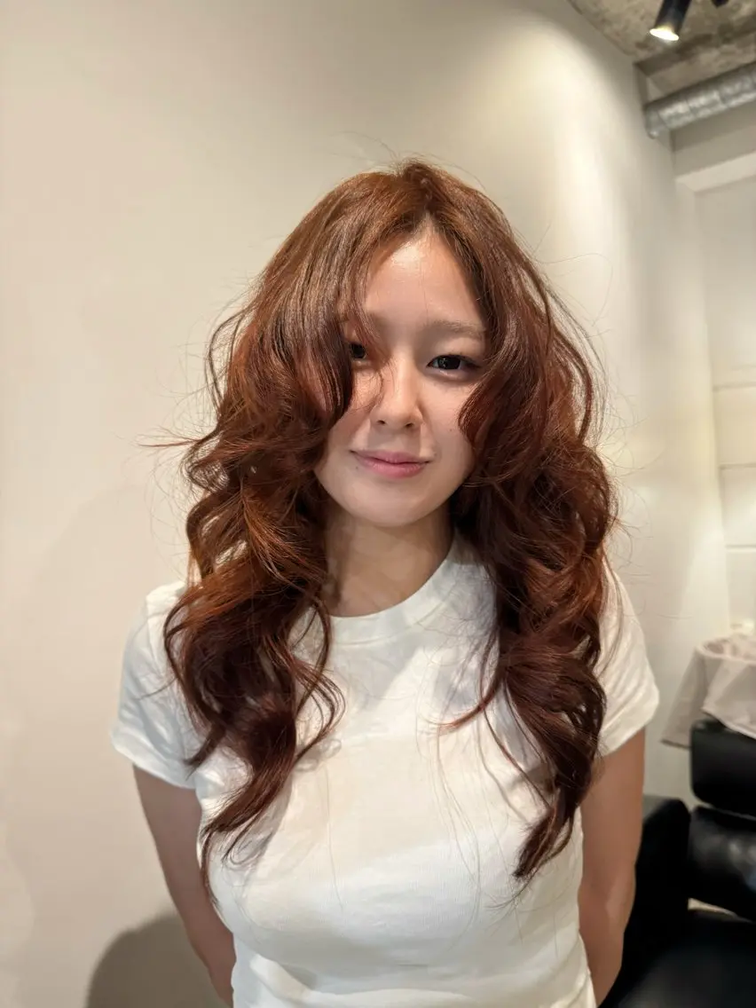 ロング Elme/ ワンカラー大募集💞のヘアスタイル