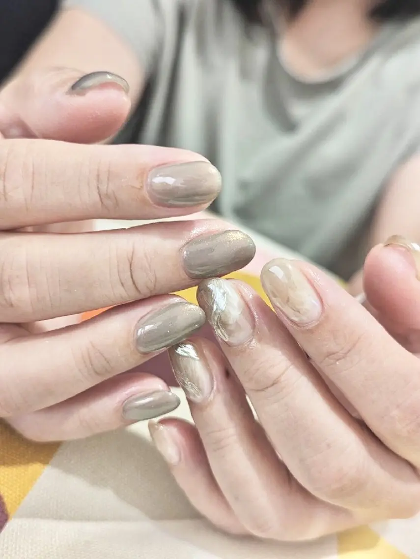 ネイル ニュアンスネイル VIBLISS福岡店 yurichanのネイルデザイン
