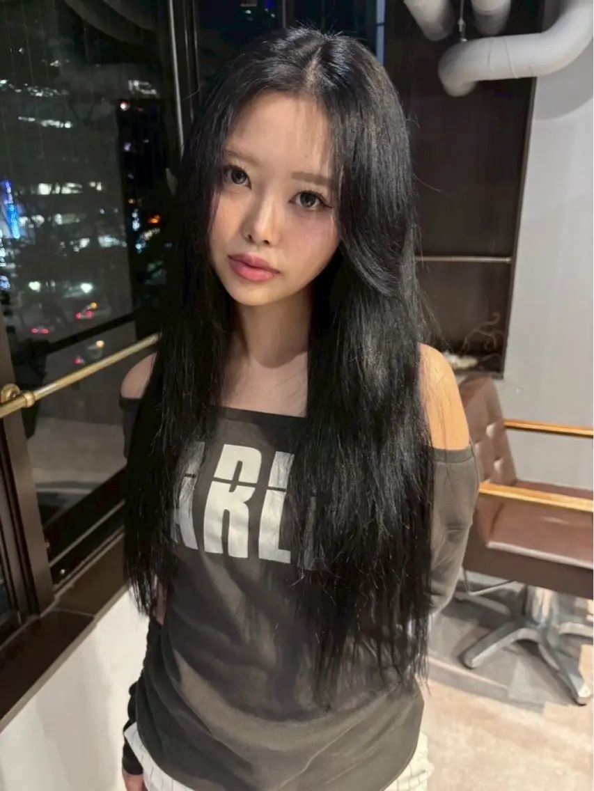 ナチュラルワンカラー(ブラウンベース)＋前処理TR🍒の写真
