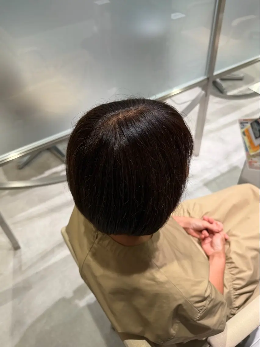 カラー ベージュカラー オリーブベージュ ヘアカラー 佐藤 杏樹🍀のヘアスタイル