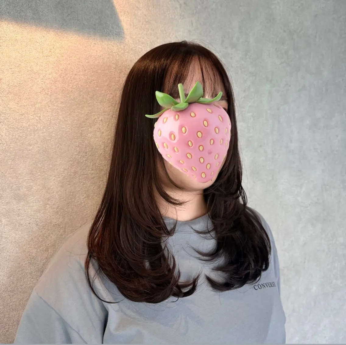 ミディアム カラー カット ヘアカラー トリートメント ’Flower’ Ayakaのヘアスタイル