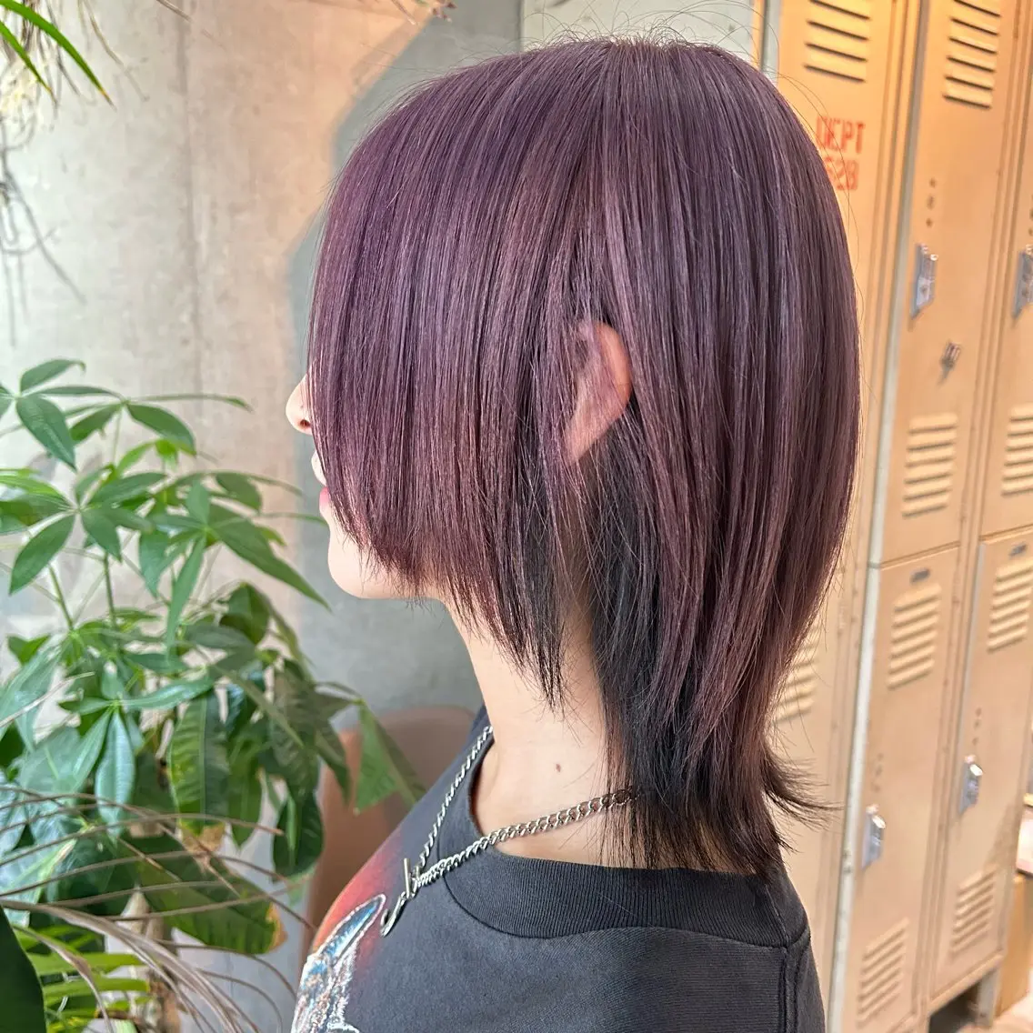 ミディアム カラー 櫻井 なんなのヘアスタイル
