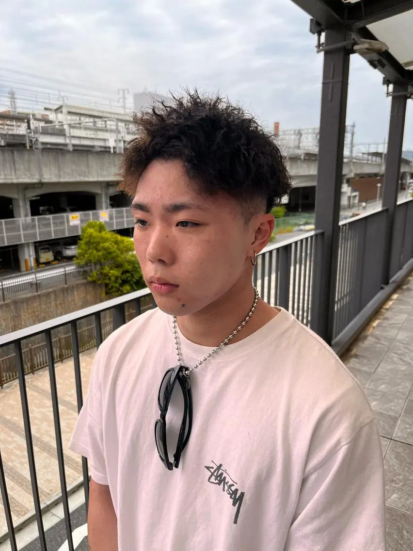 【新規限定】パーソナルメンズカット+ツイストパーマ ¥11000の写真