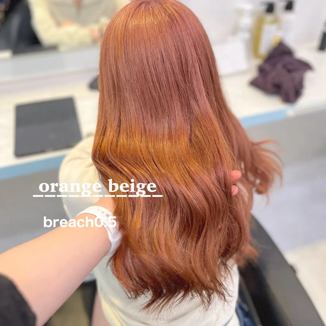 セミロング カラー ヘアアレンジ 愛されカラー🩷 はるなのヘアスタイル