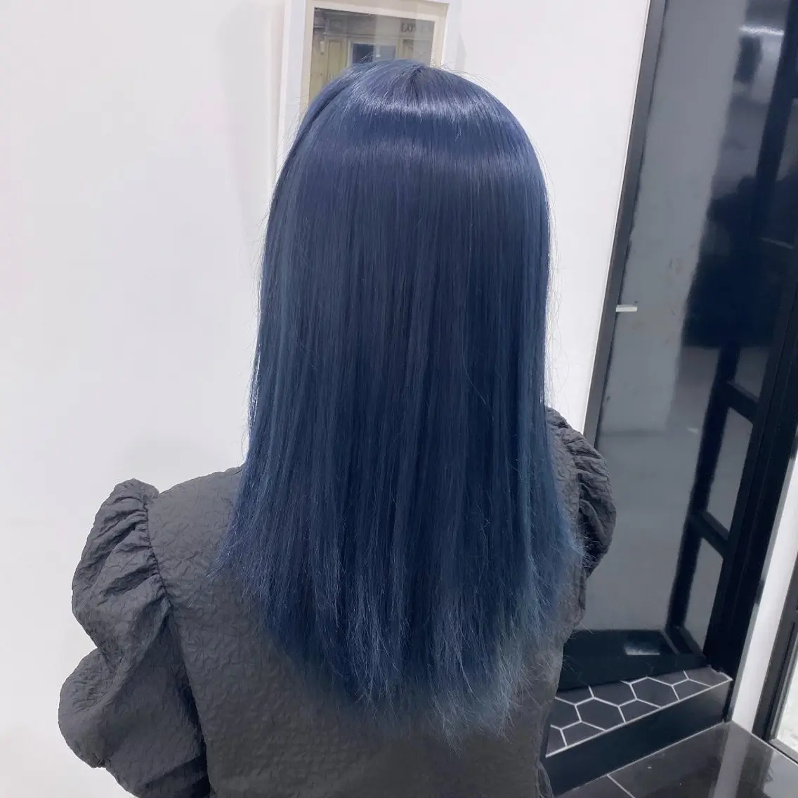 セミロング カラー ブルーカラー 透明感カラー JILL🌟 せいゆのヘアスタイル