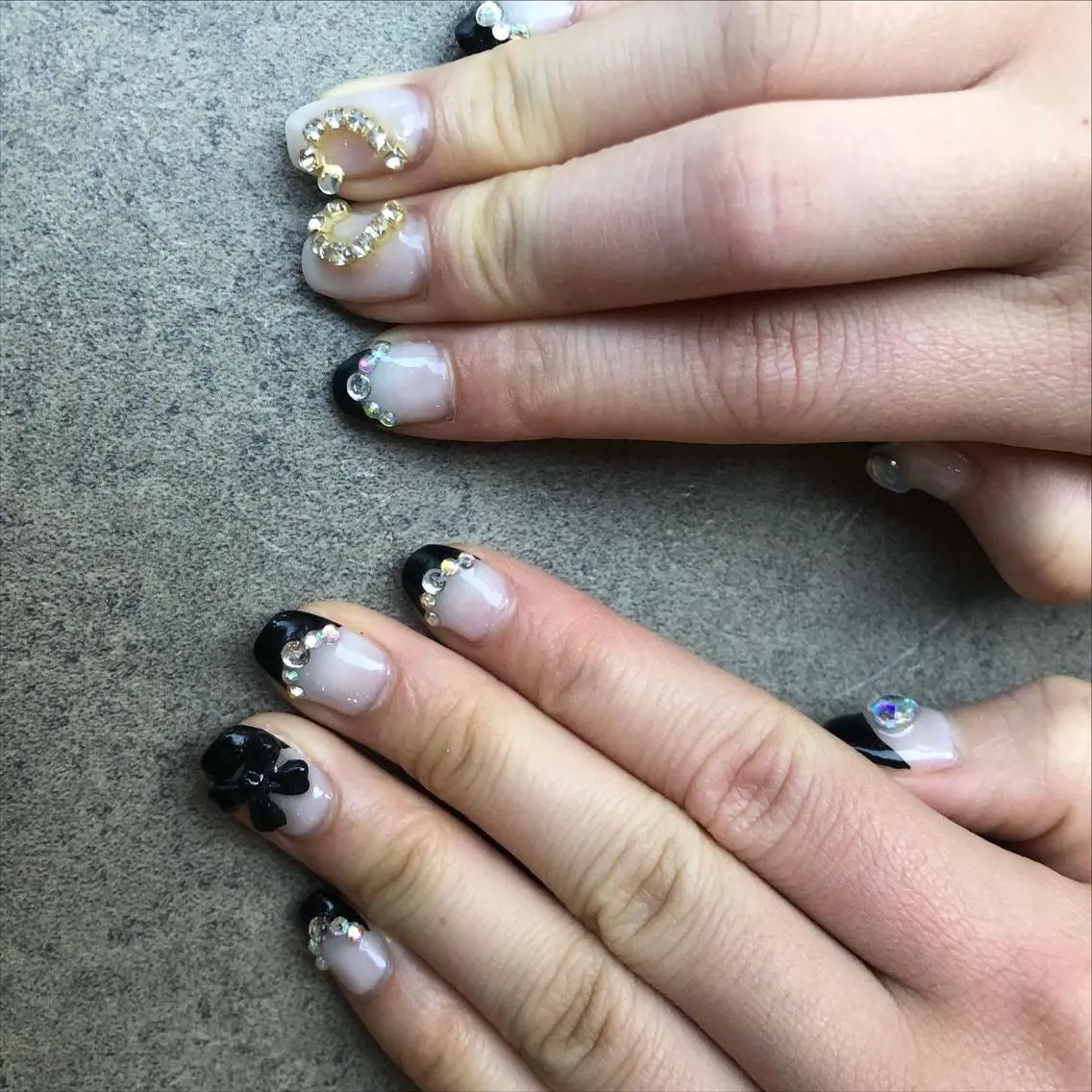 ネイル フレンチネイル thrush nailsのネイルデザイン