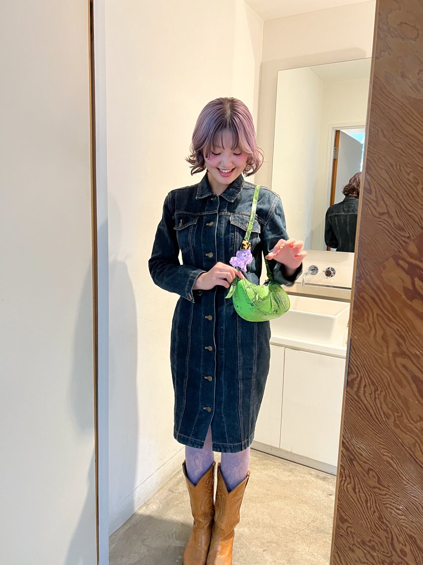 ミディアム カラー ラベンダーカラー カット ヘアカラー kotoko 透け感カラーのヘアスタイル
