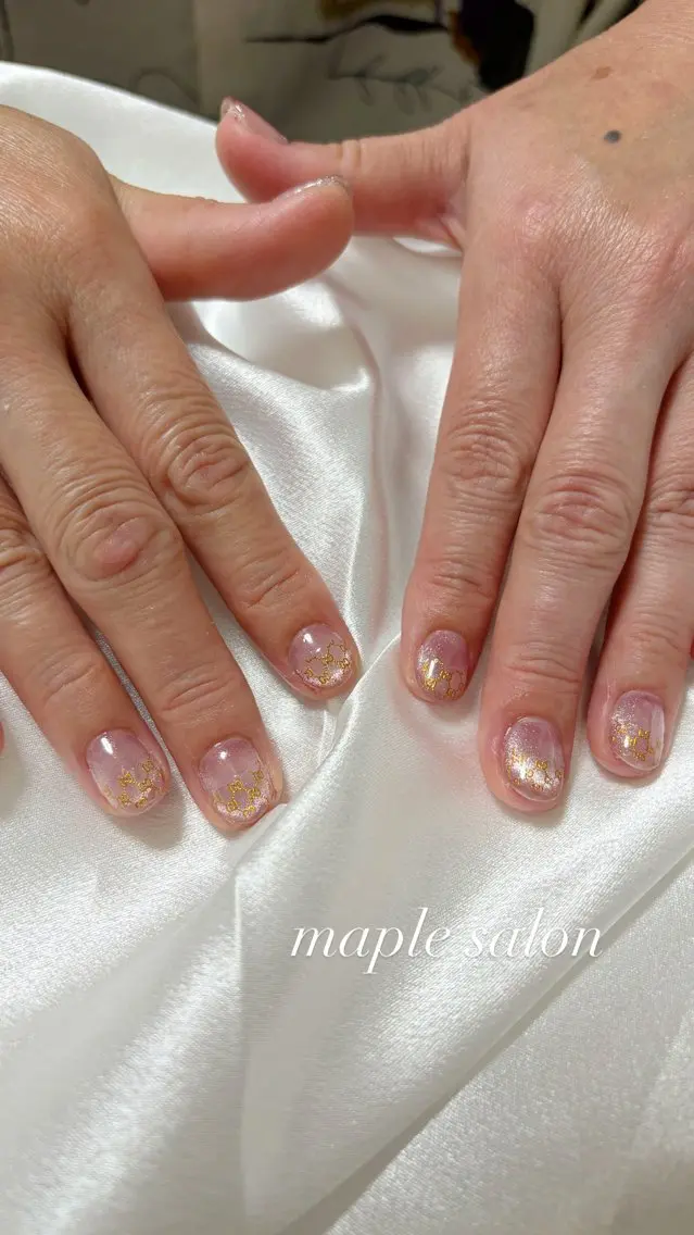 ネイル ハンドネイル Maple saronのネイルデザイン