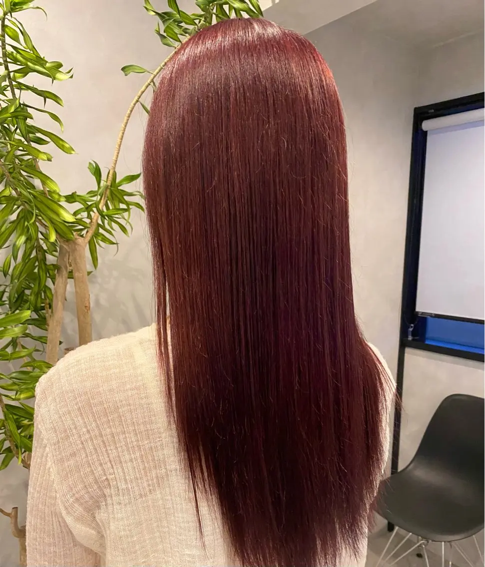 カラー 白井 音羽のヘアスタイル