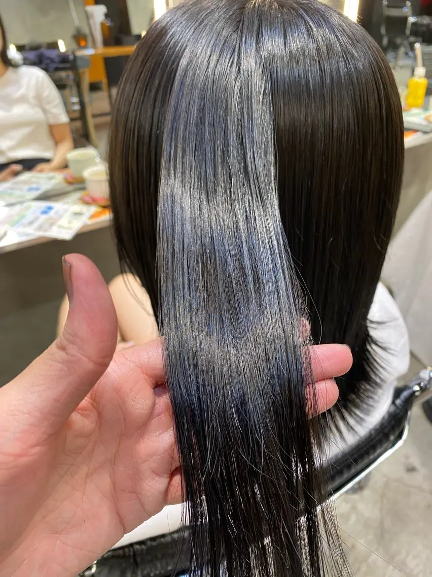 カラー カット ヘアカラー トリートメント 透明感カラー🌿 グレージュ🐺陽介のヘアスタイル