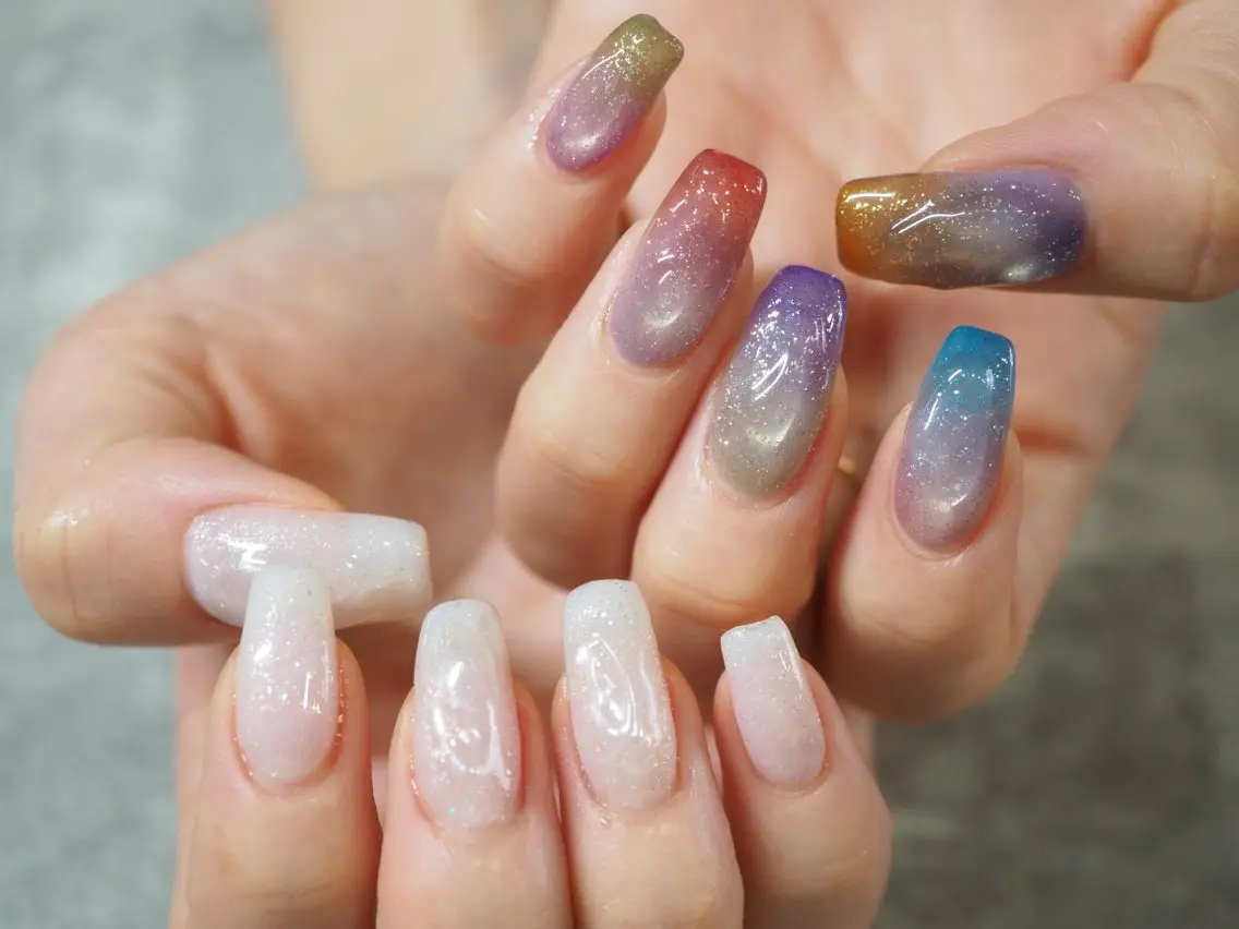 ネイル ハンドネイル glaNje shioriのネイルデザイン