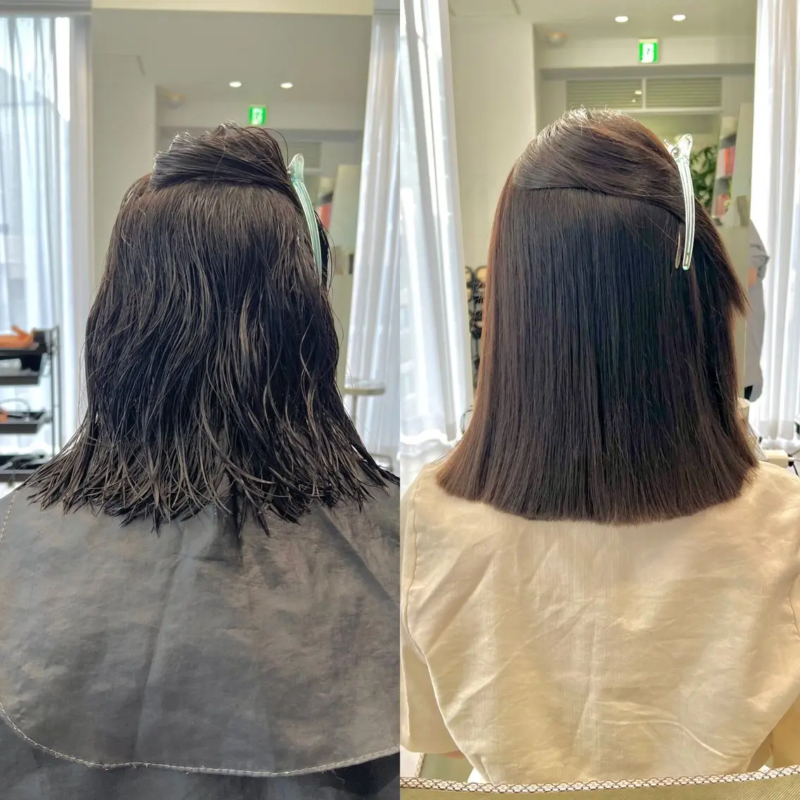 【ご新規様限定🌟】癖毛・広がる 方必見‼️美髪縮毛矯正+カットの写真