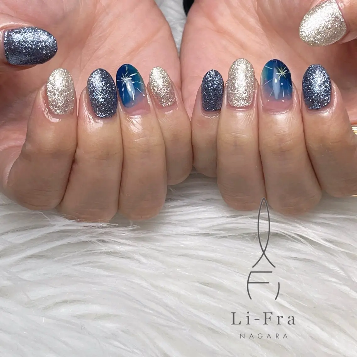 ネイル ハンドネイル Li-Fra JINNOのネイルデザイン