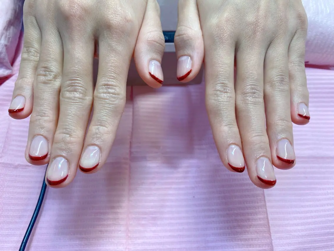 ご新規様限定!!オフなし90分💅ハンド(フレンチ)の写真