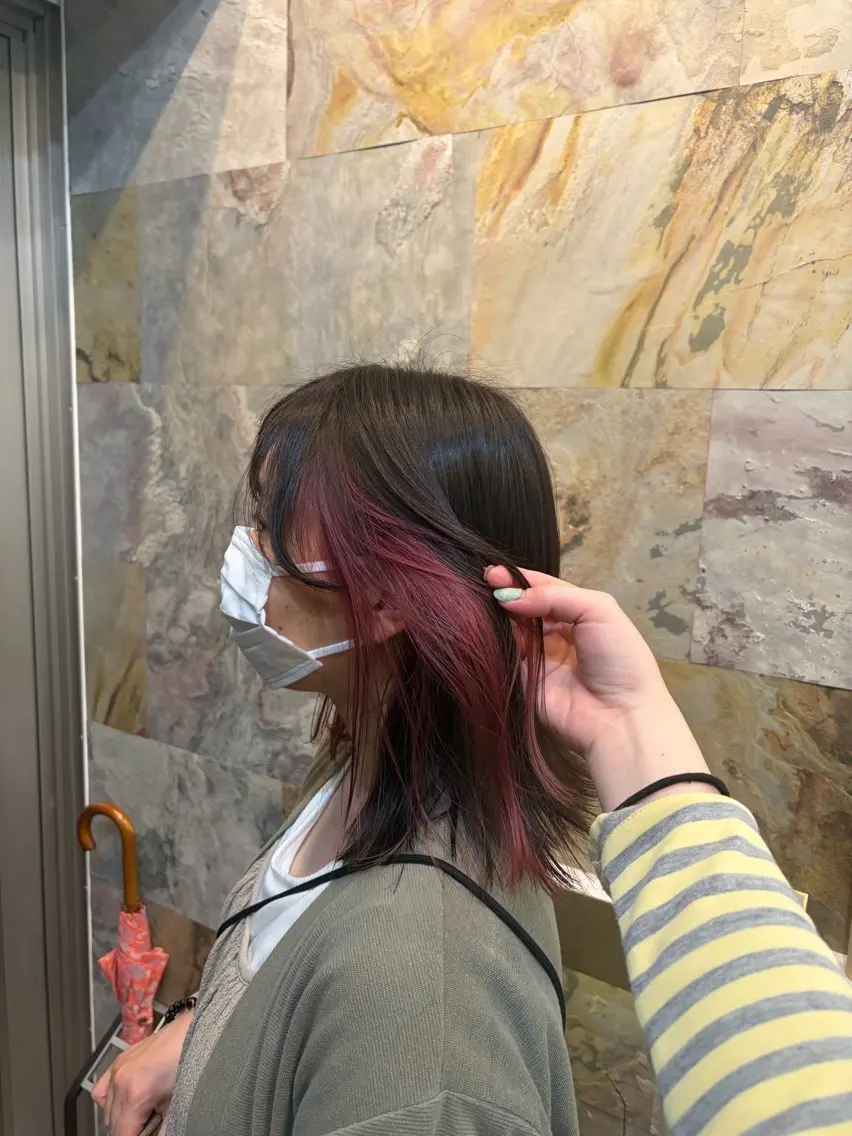 { 19時以降 } ★ インナーカラー ★の写真