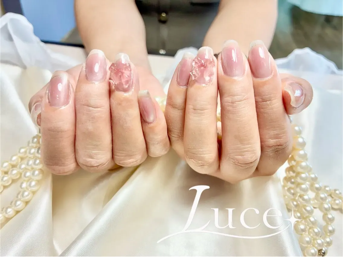ネイル チークネイル NAIL Luceのネイルデザイン