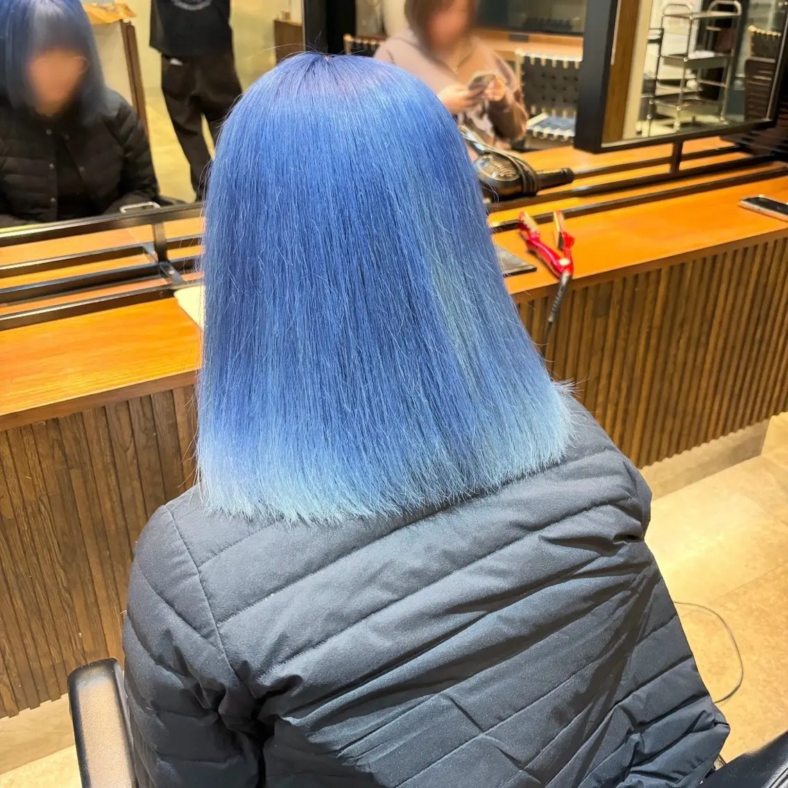 ミディアム カラー ブリーチ ヘアカラー トリートメント ヘアセット 渋谷🩶ハイトーン 🩶FUMUのヘアスタイル