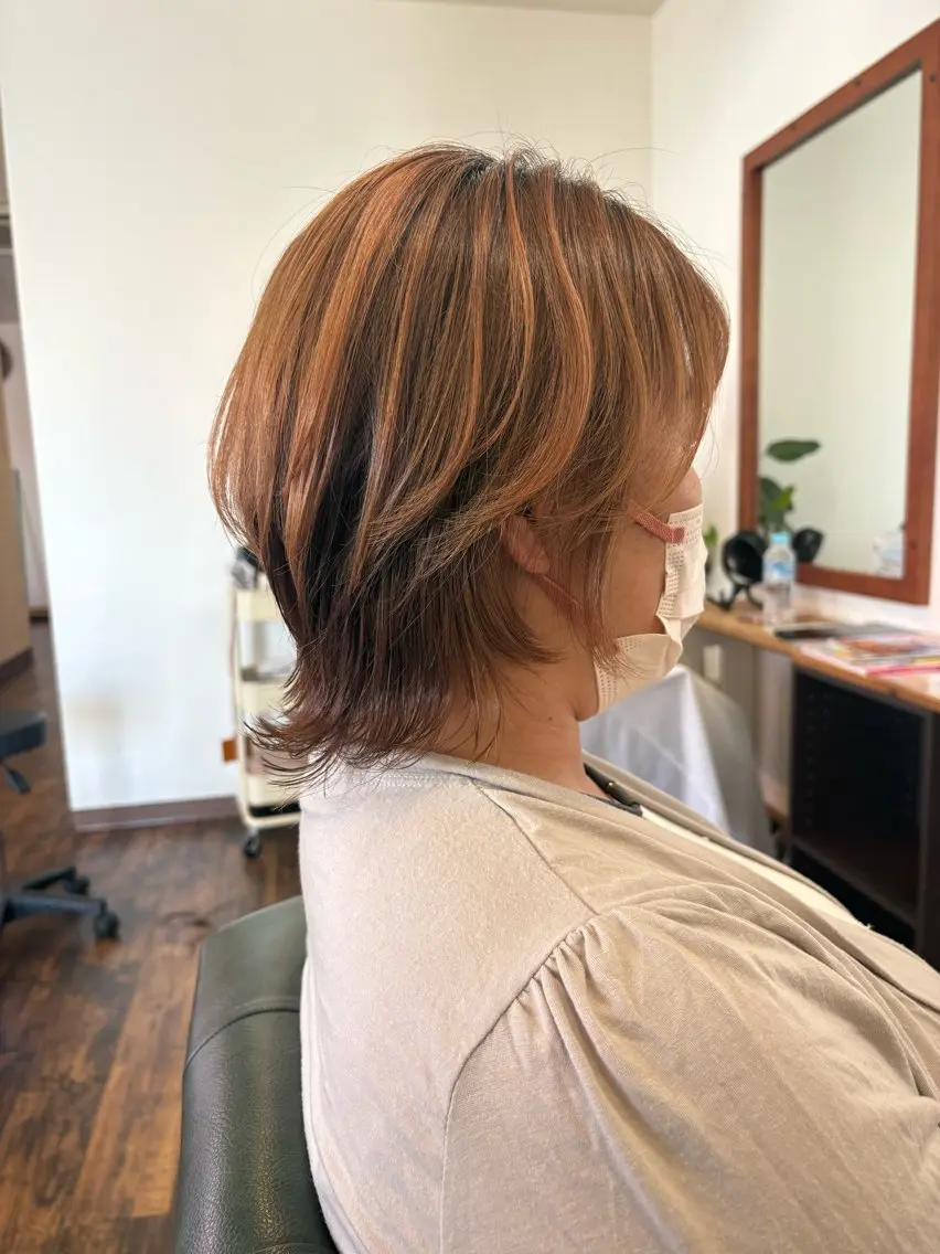 ショート MEGUMI 加古川.東加古川のヘアスタイル