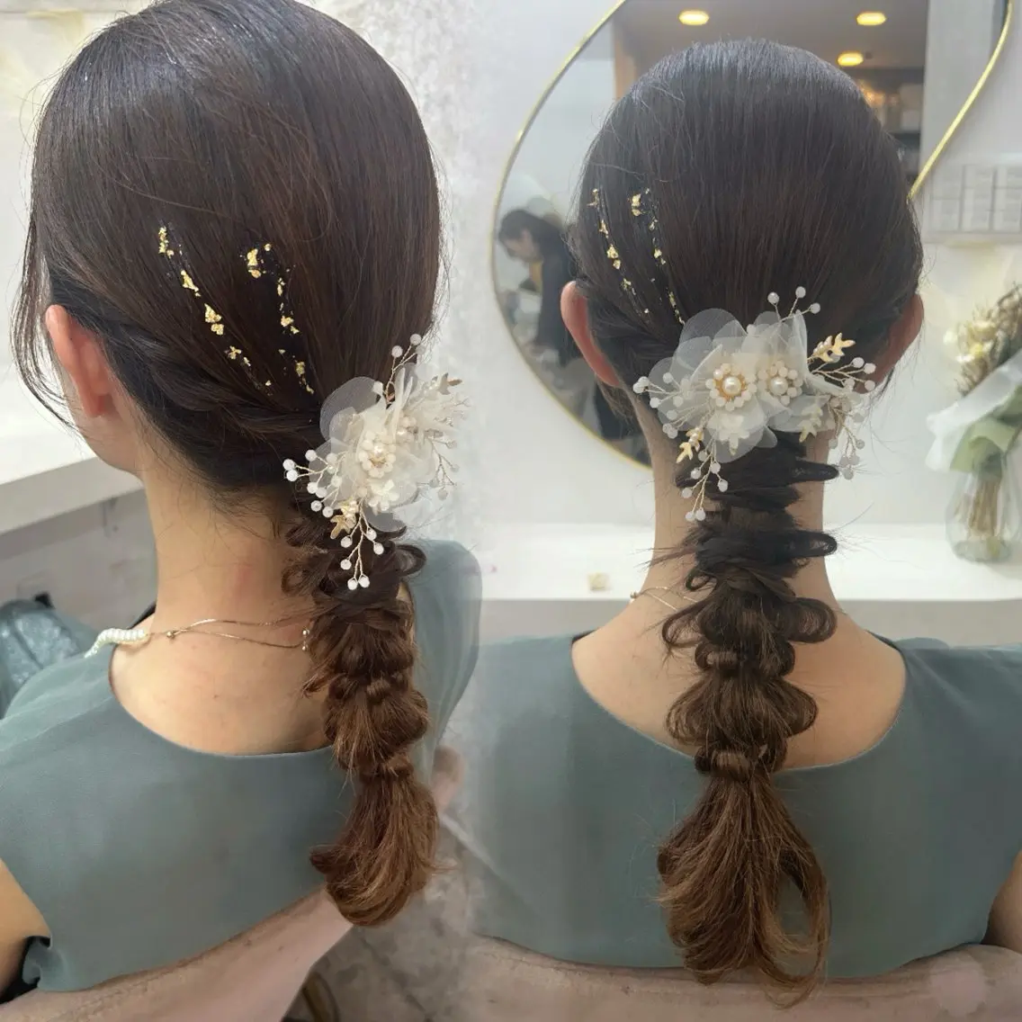 ヘアアレンジ ヘアセット 💎ななか/大宮 ワンカラー🪄のヘアスタイル