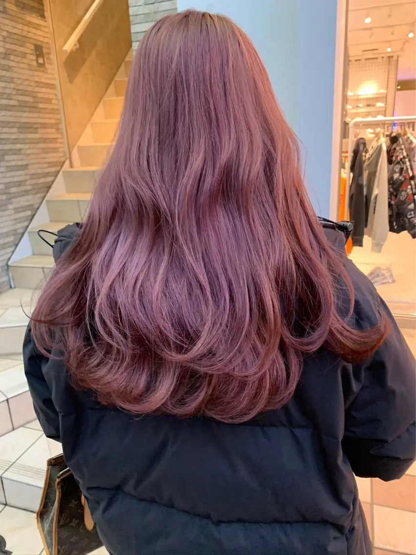 カラー ヘアカラー トリートメント ナナミ🎀ワンカラー ♡韓国カラーのヘアスタイル