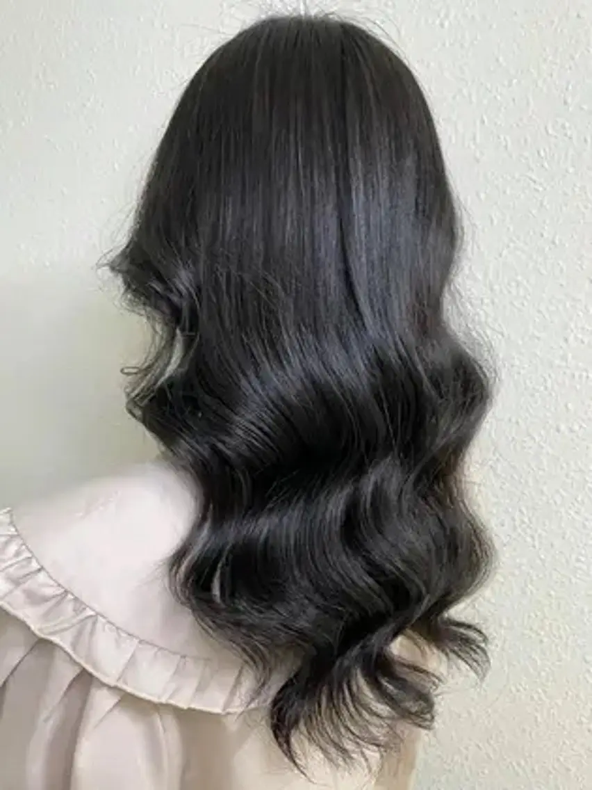 ロング カラー パーマ カット 小山 正樹のヘアスタイル