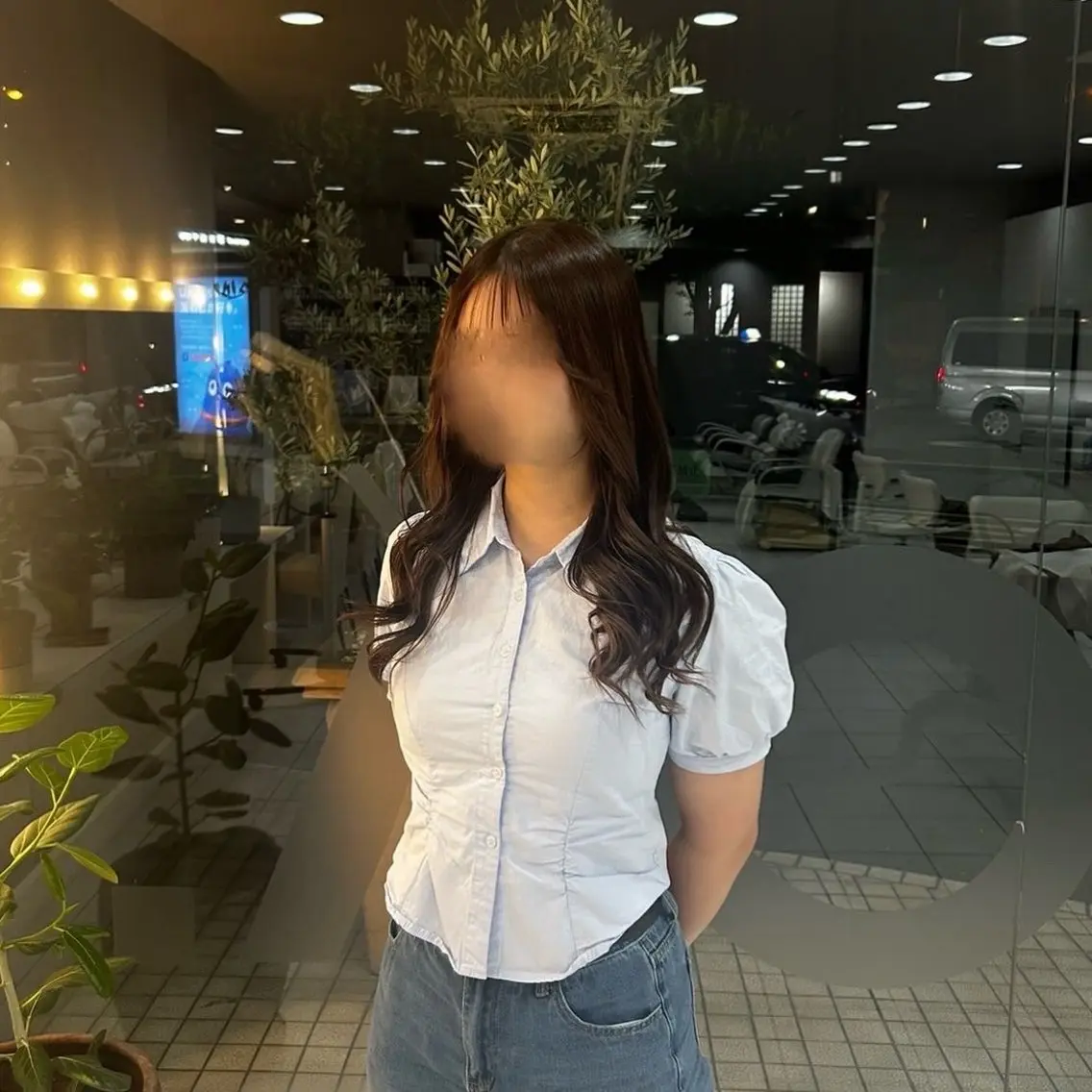 ロング カラー 古川 遥翔のヘアスタイル