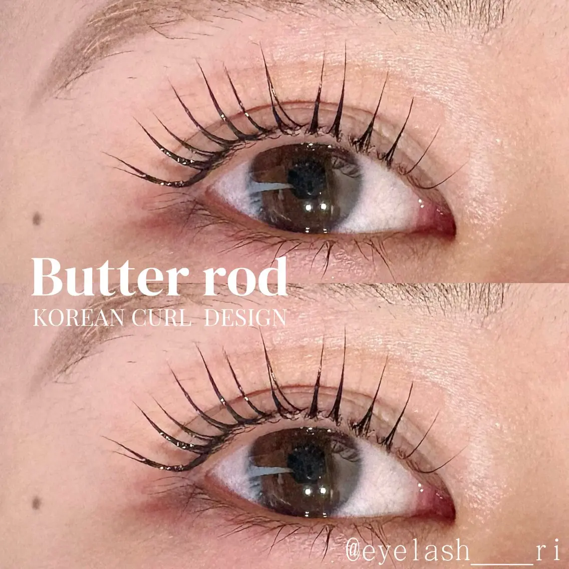 マツエク・マツパ 韓国風マツエク ナチュラル eyelash Lily Rinaのマツエク・マツパデザイン