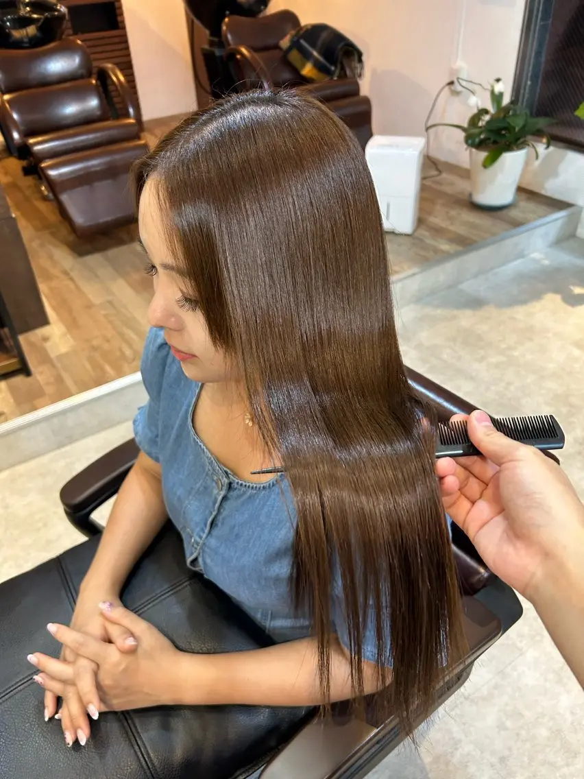 ロング トリートメント 🔴CURIO キュリオ/南船場🔴のヘアスタイル