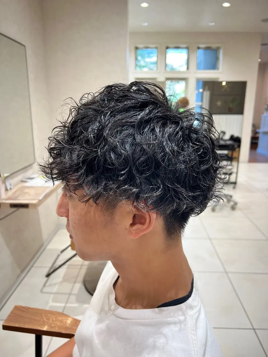 メンズ カット パーマ メンズ特化🔥垢抜け 美容師🔥たけしのヘアスタイル