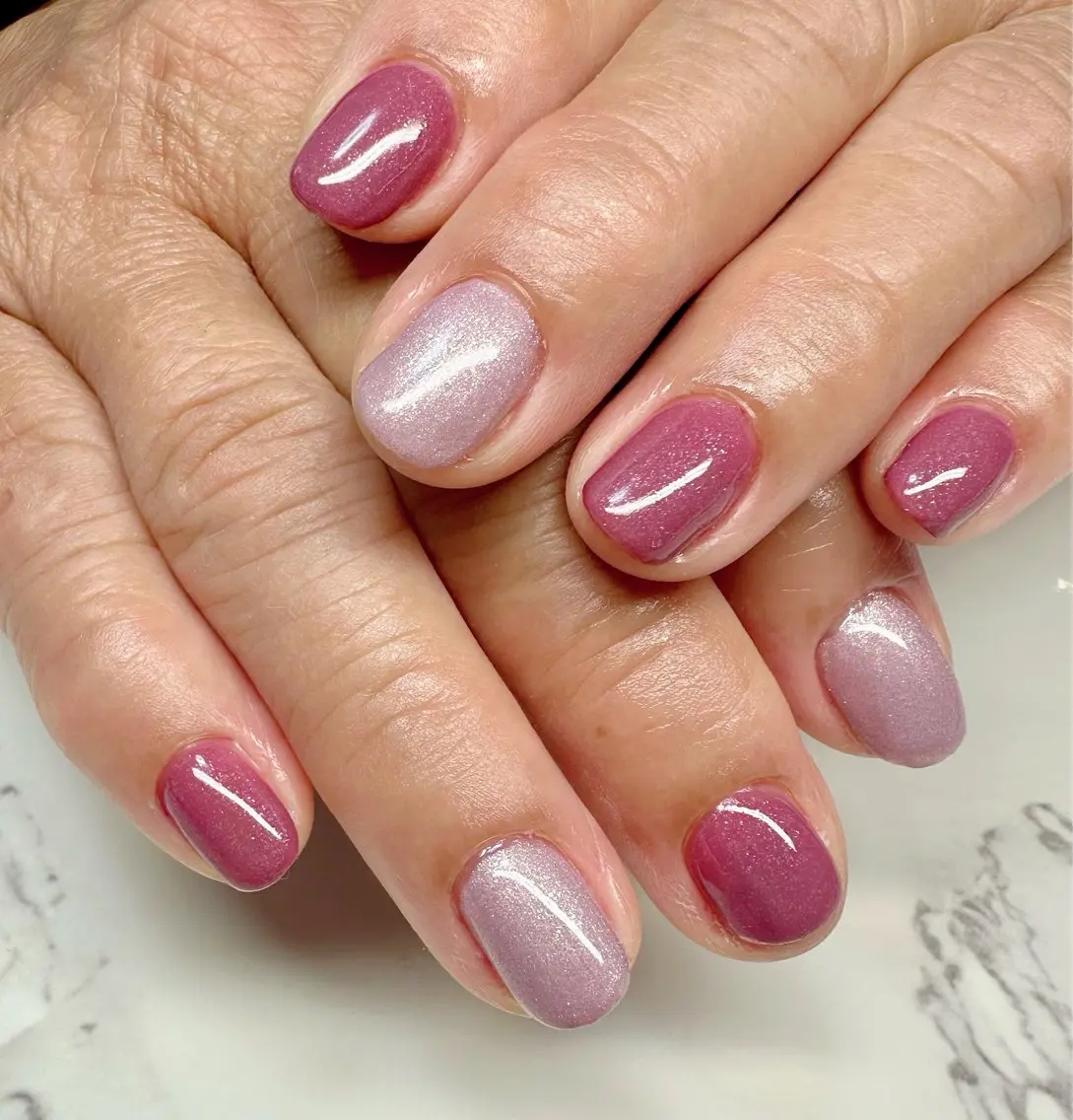 ネイル アニマル柄 チークネイル フレンチネイル ハロウィン キラキラネイル Mai’s nailのネイルデザイン