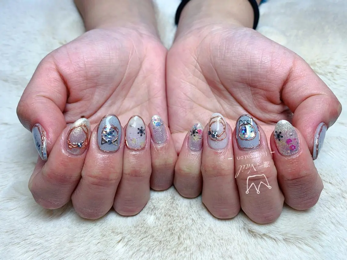 ショート カラー ネイル Le’a NailSalonのネイルデザイン