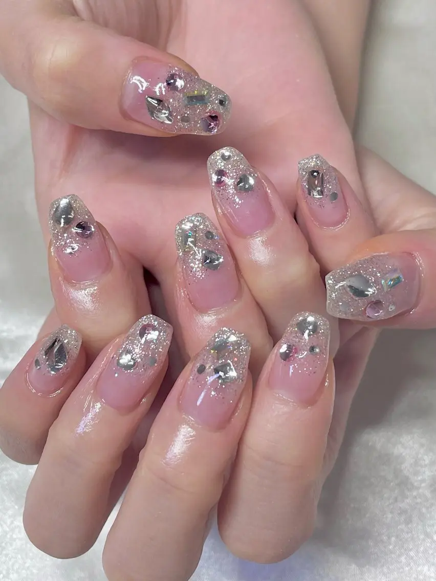 ネイル 長さ出し ハンドネイル RUMI nailのネイルデザイン