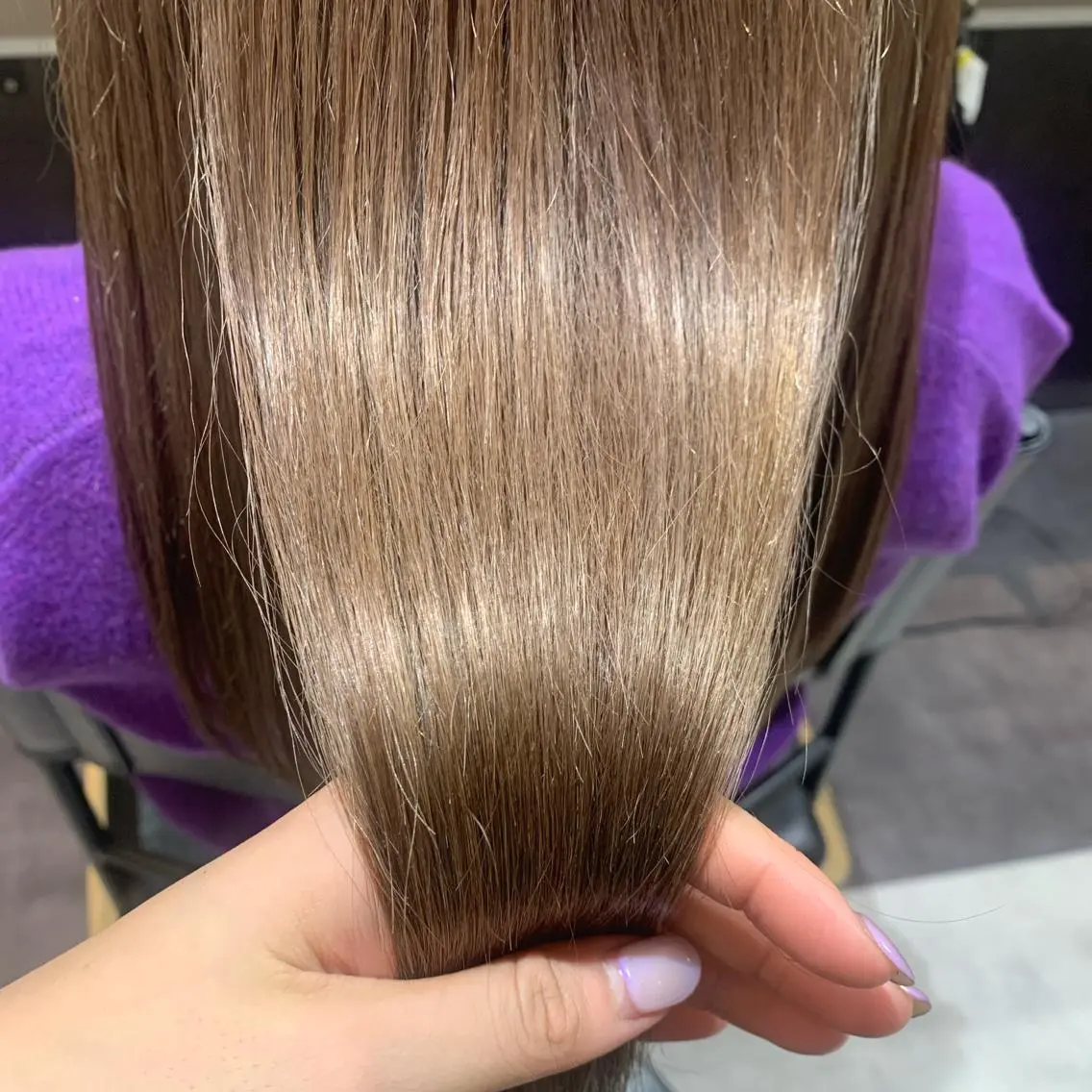 ロング カラー ベージュカラー ブリーチ ケアブリーチ カット ヘアカラー トリートメント hubhair レイヤー/透明感のヘアスタイル