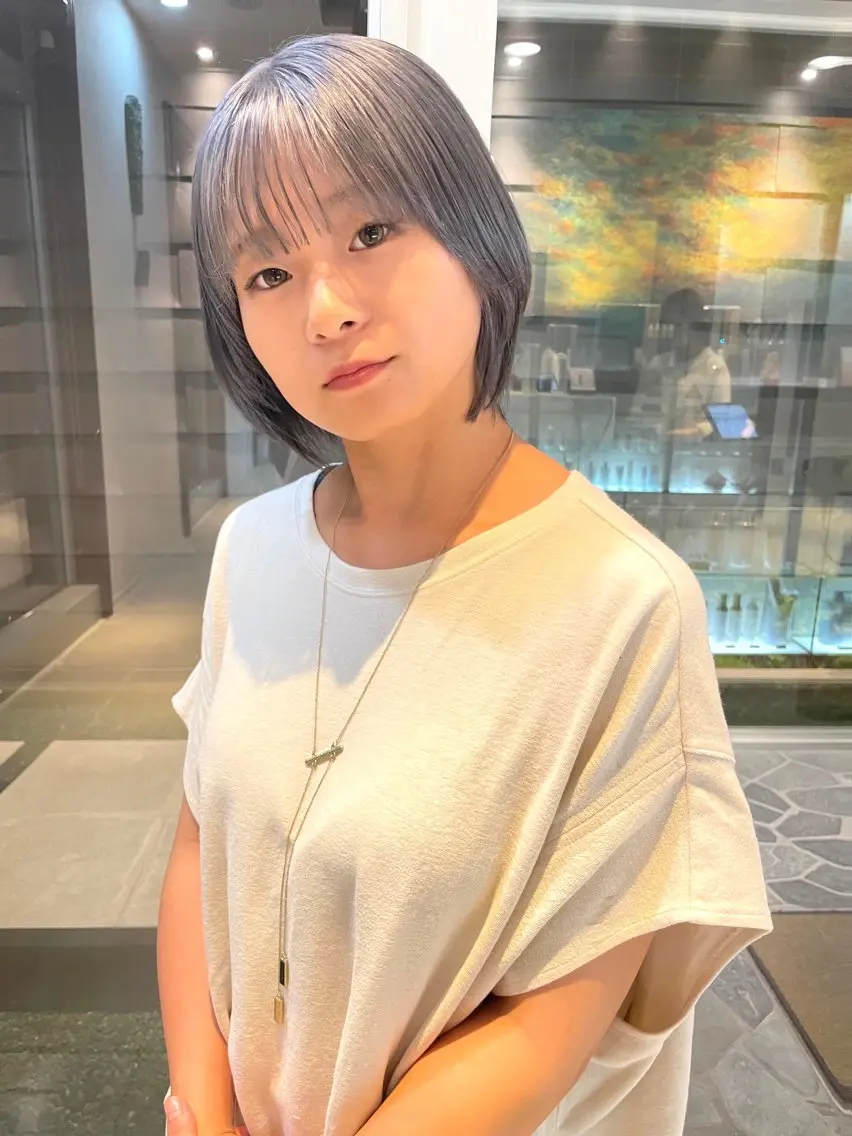 ⭕️ご新規様ミニモ限定人気No.1⭕️🌟カット+ケアカラー+3stepトリートメント🌟バイカルテトリートメントの写真