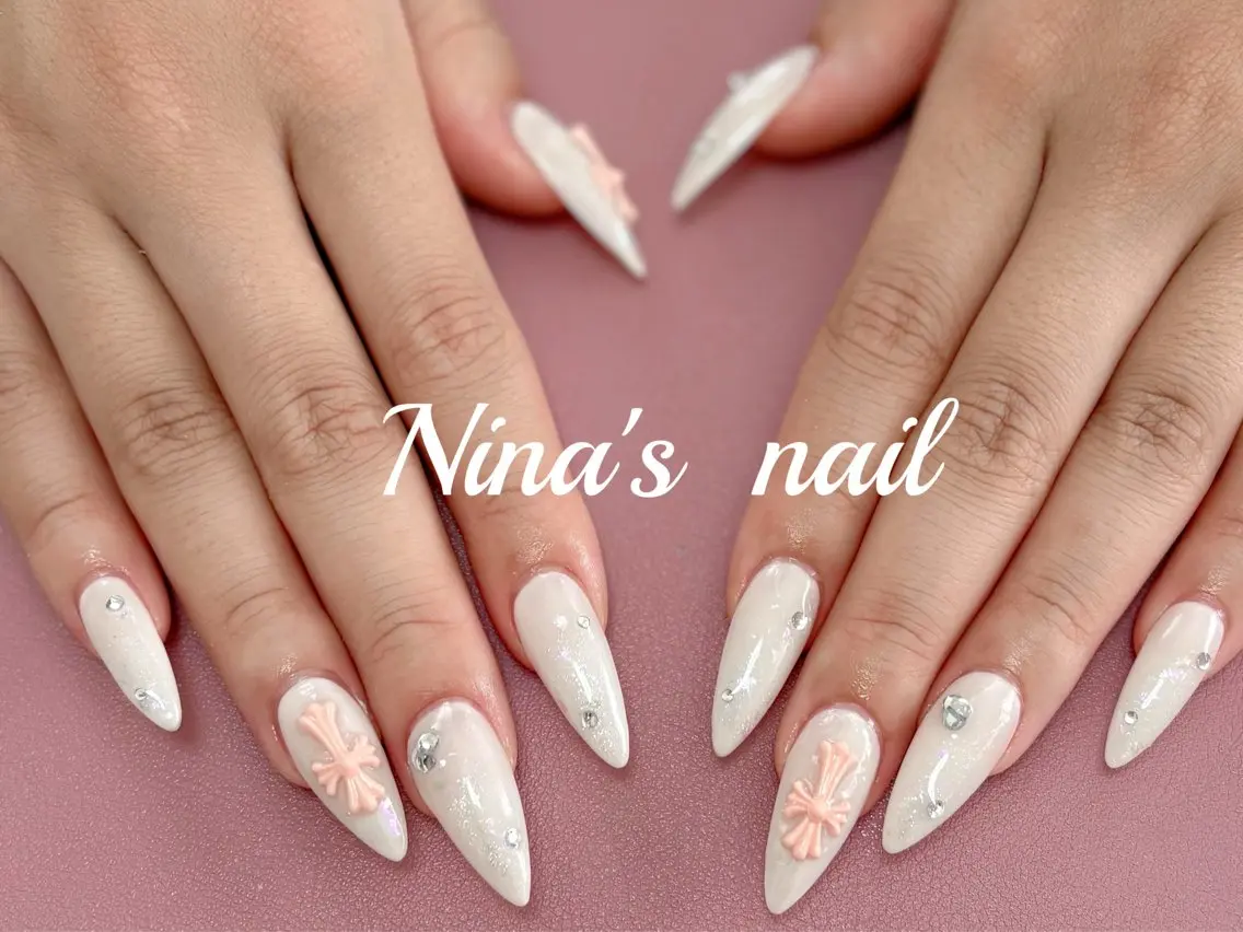 ネイル スカルプネイル ハンドネイル Nina's nailのネイルデザイン
