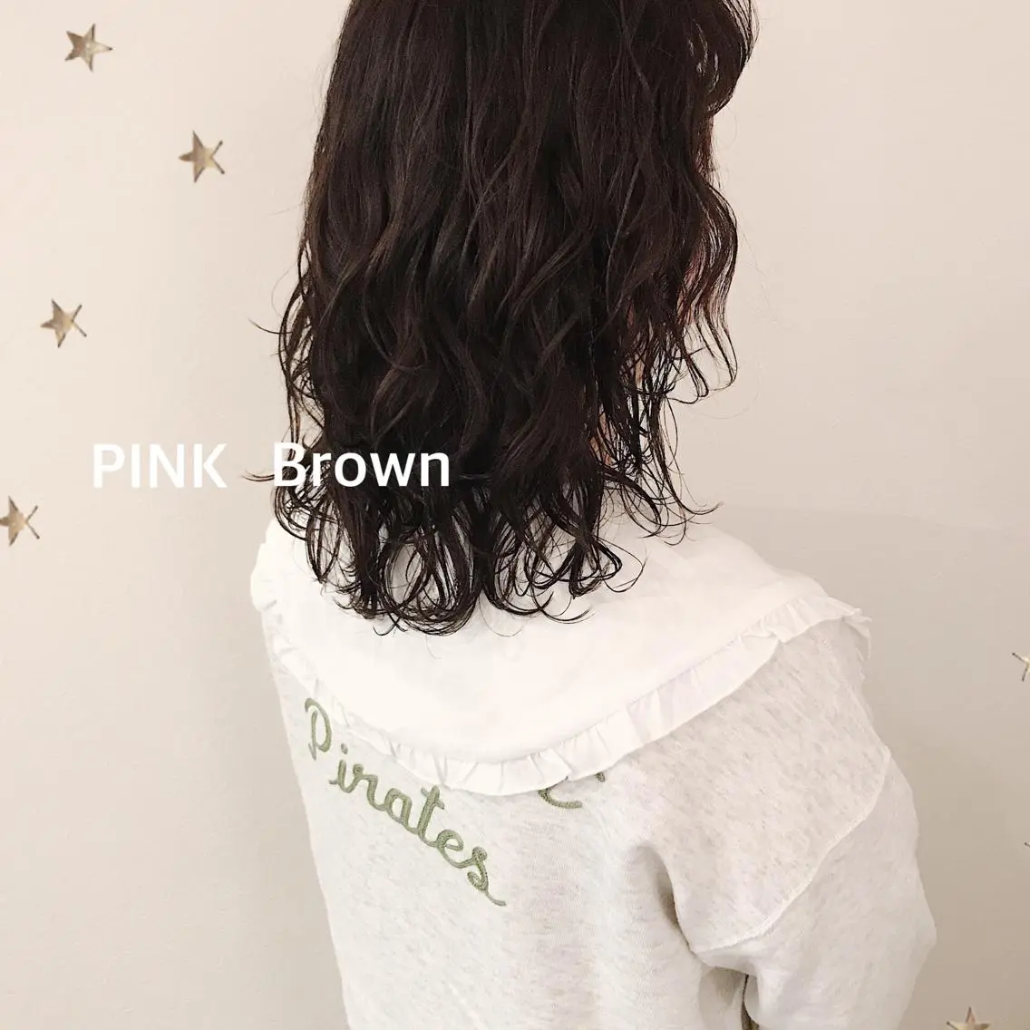 ミディアム カラー カット ヘアカラー 市川 千夏のヘアスタイル
