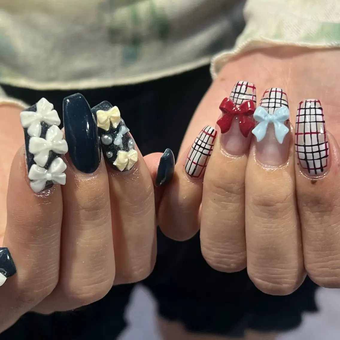ネイル ハンドネイル Hata nail 🎀個性派ニュアンスのネイルデザイン