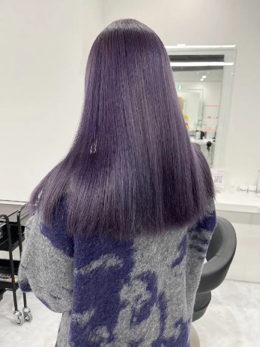 ヘアアレンジ セミロング カラー ヘアカラー トリートメント ヘッドスパ ヘアセット 🪞【公式】表参道 🪞knot🪞のヘアスタイル