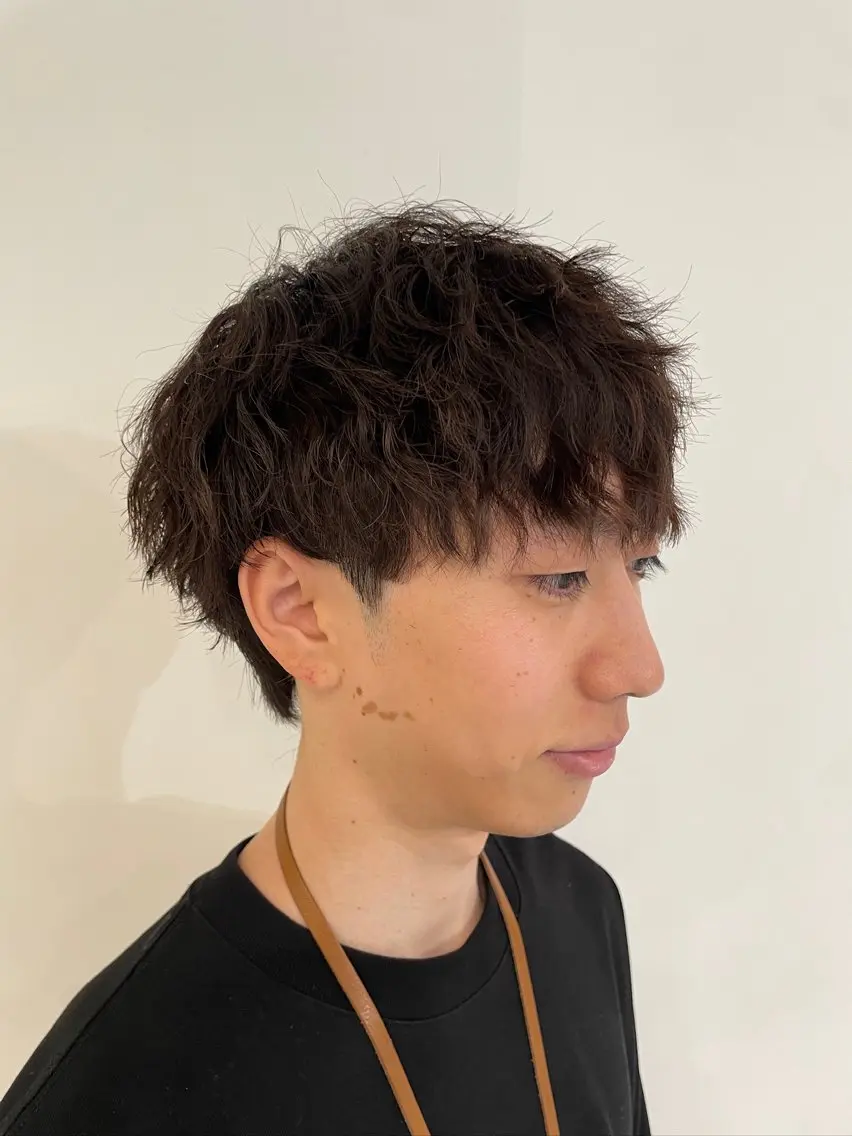 メンズ 三田 真穂のヘアスタイル