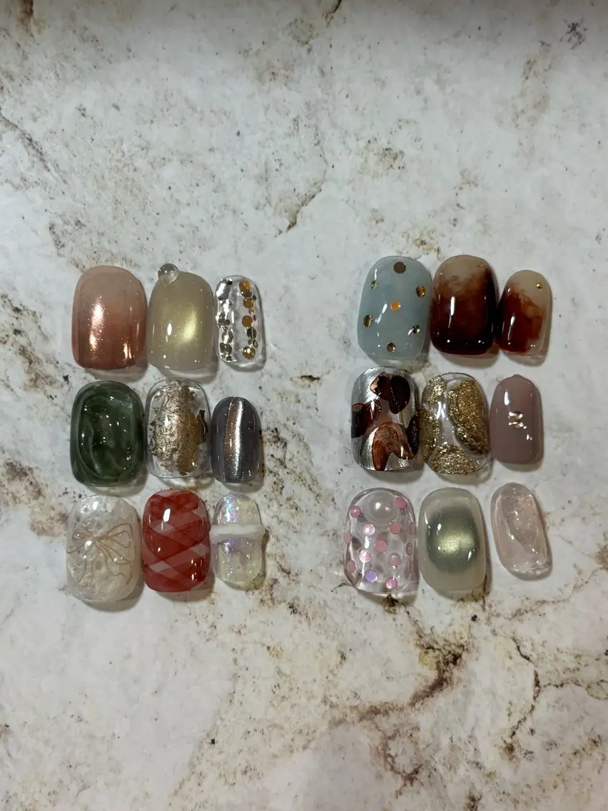 🍂ご新規様限定🍂【HAND】毎月変わる限定定額design🫖¥5,000の写真