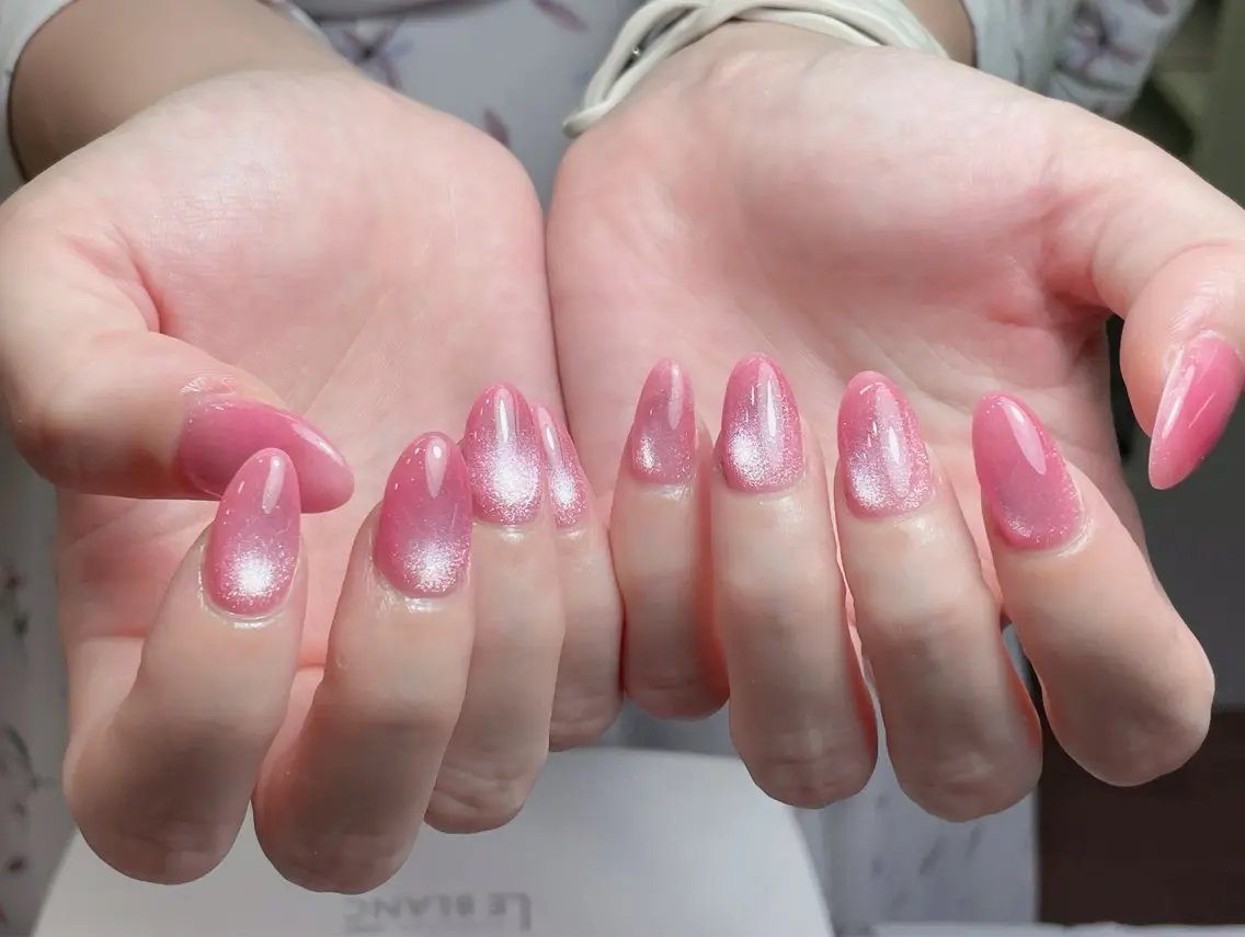 ネイル チークネイル 長さ出し フレンチネイル ジェルネイル 韓国ネイル 中野駅から2分 MEO NAILのネイルデザイン