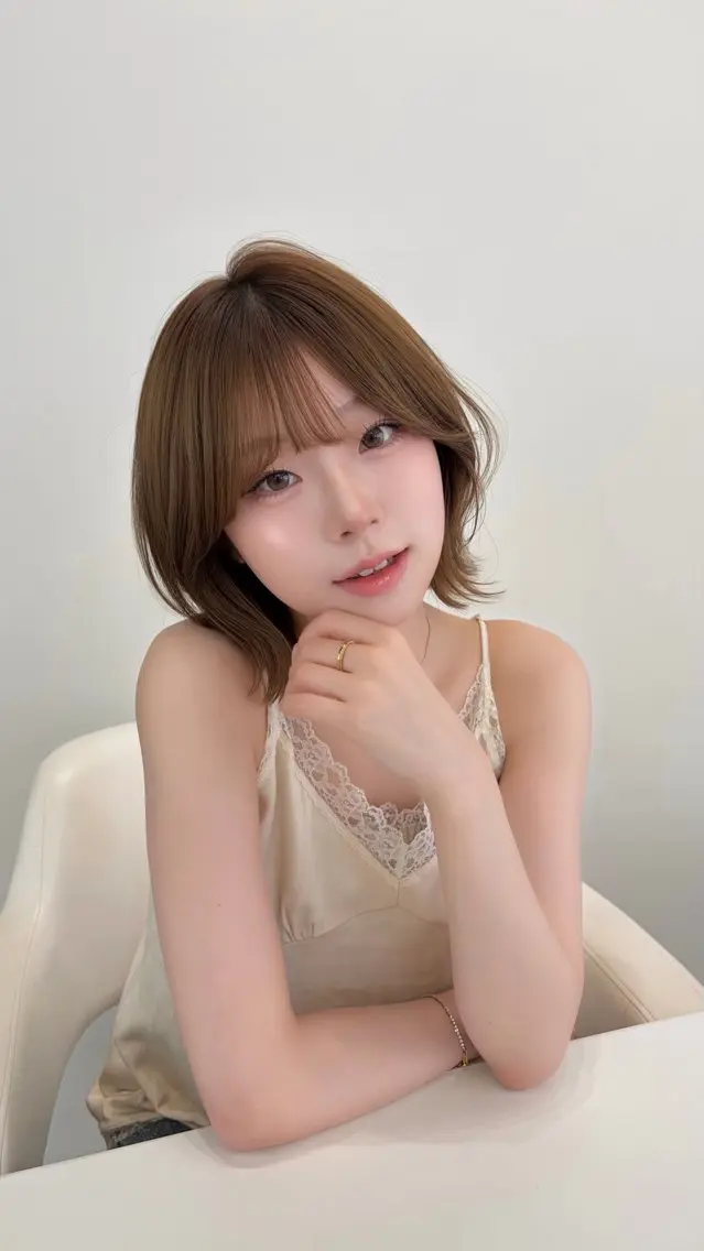 カラー ヘアカラー トリートメント GiseL ハイトー ンSa_ya🎀のヘアスタイル