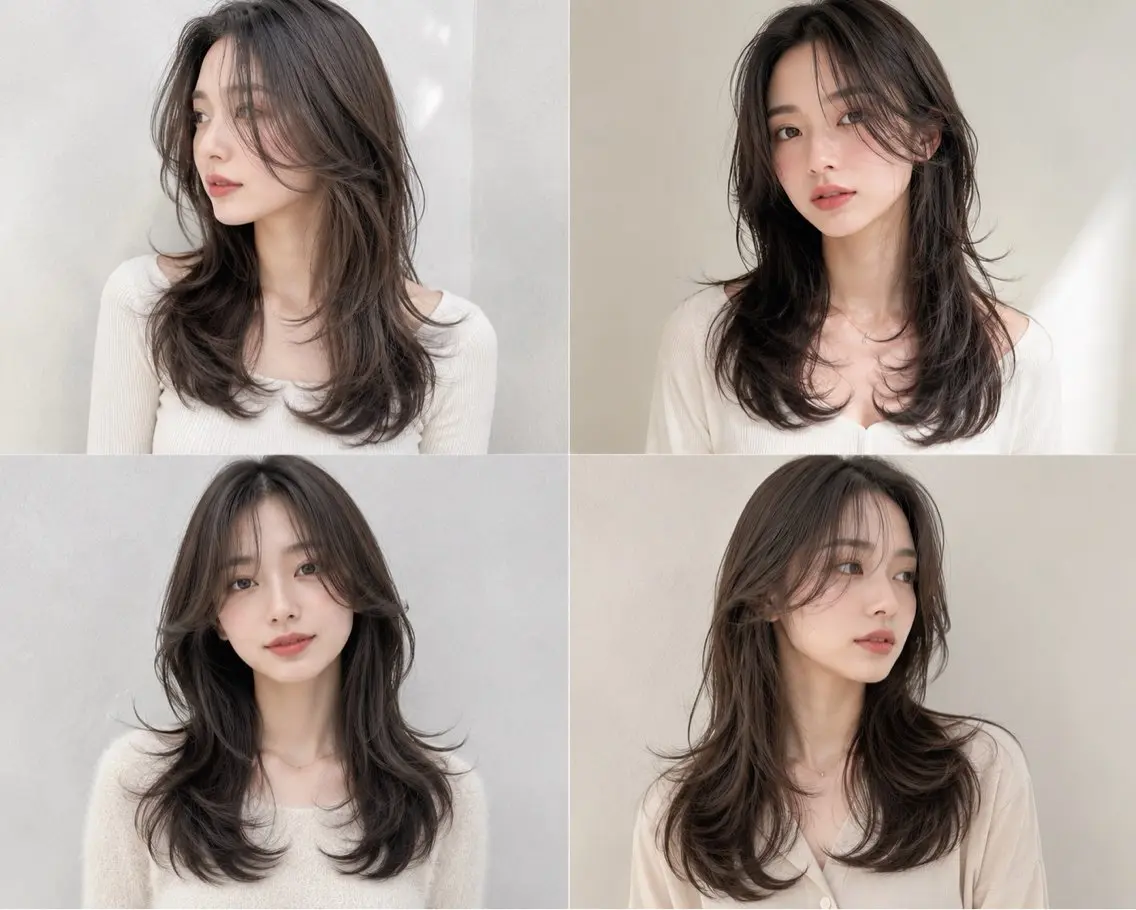 ロング カット ヘアカラー トリートメント Garden 浅草蔵前のヘアスタイル