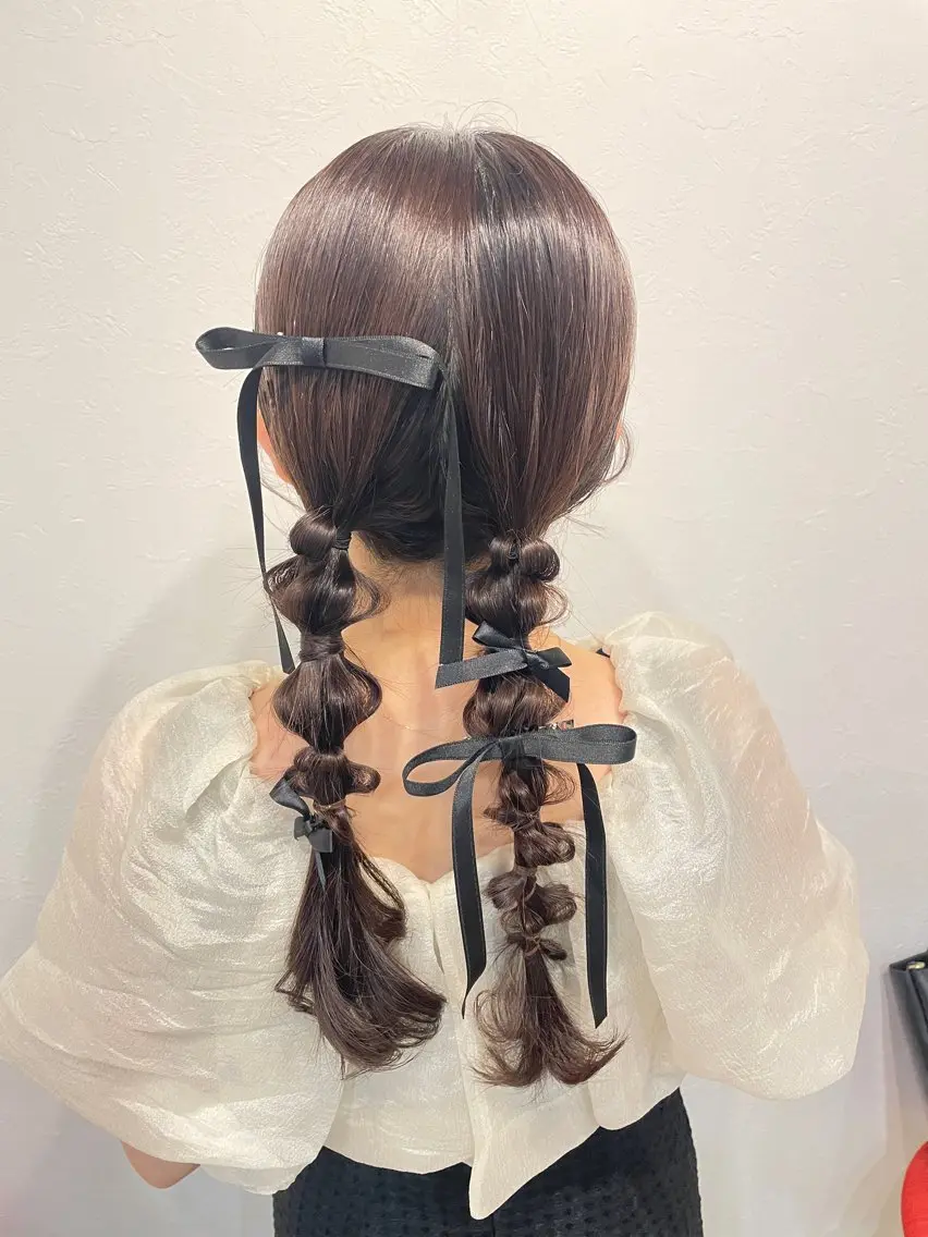 ロング 楢本 彩耶のネイルデザイン