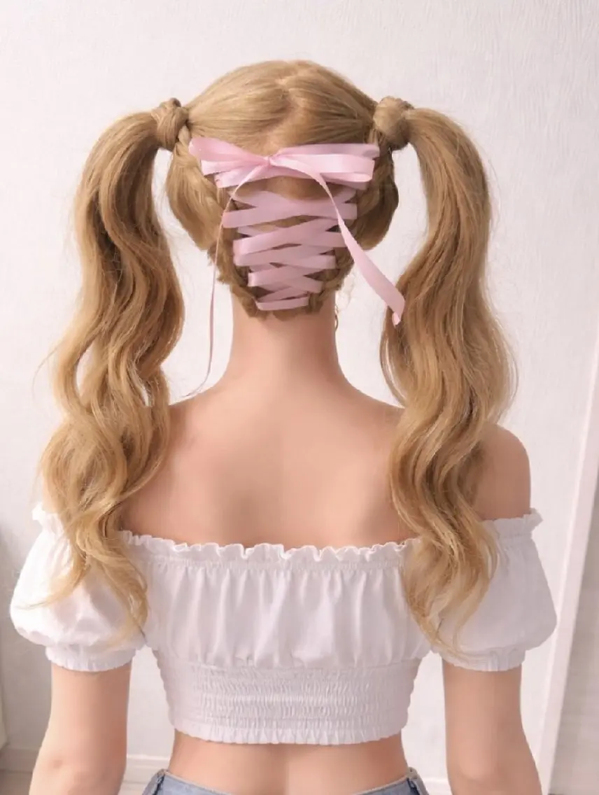 ライブ参戦★お花🌸リボン🎀こだわりヘアセットの写真