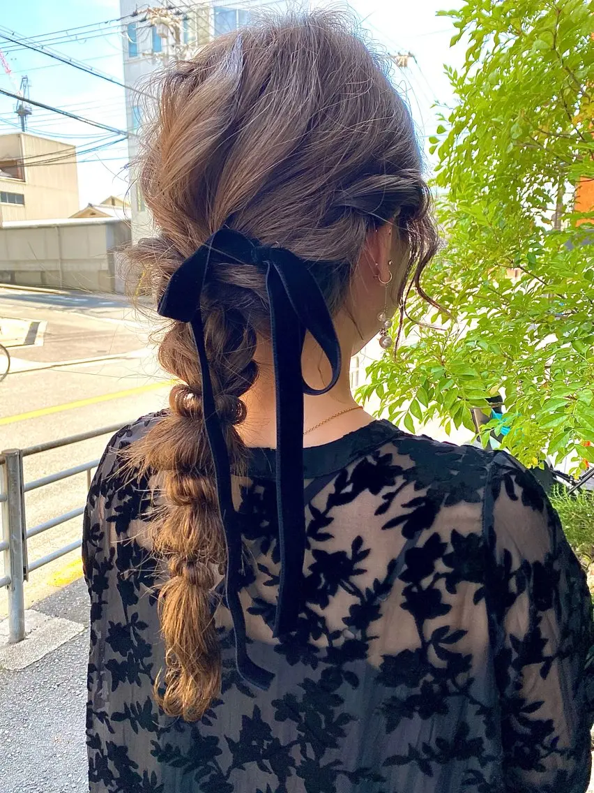 ヘアアレンジ 艶髪🌟髪質改善✨ Zinaヤマダ チサのヘアスタイル