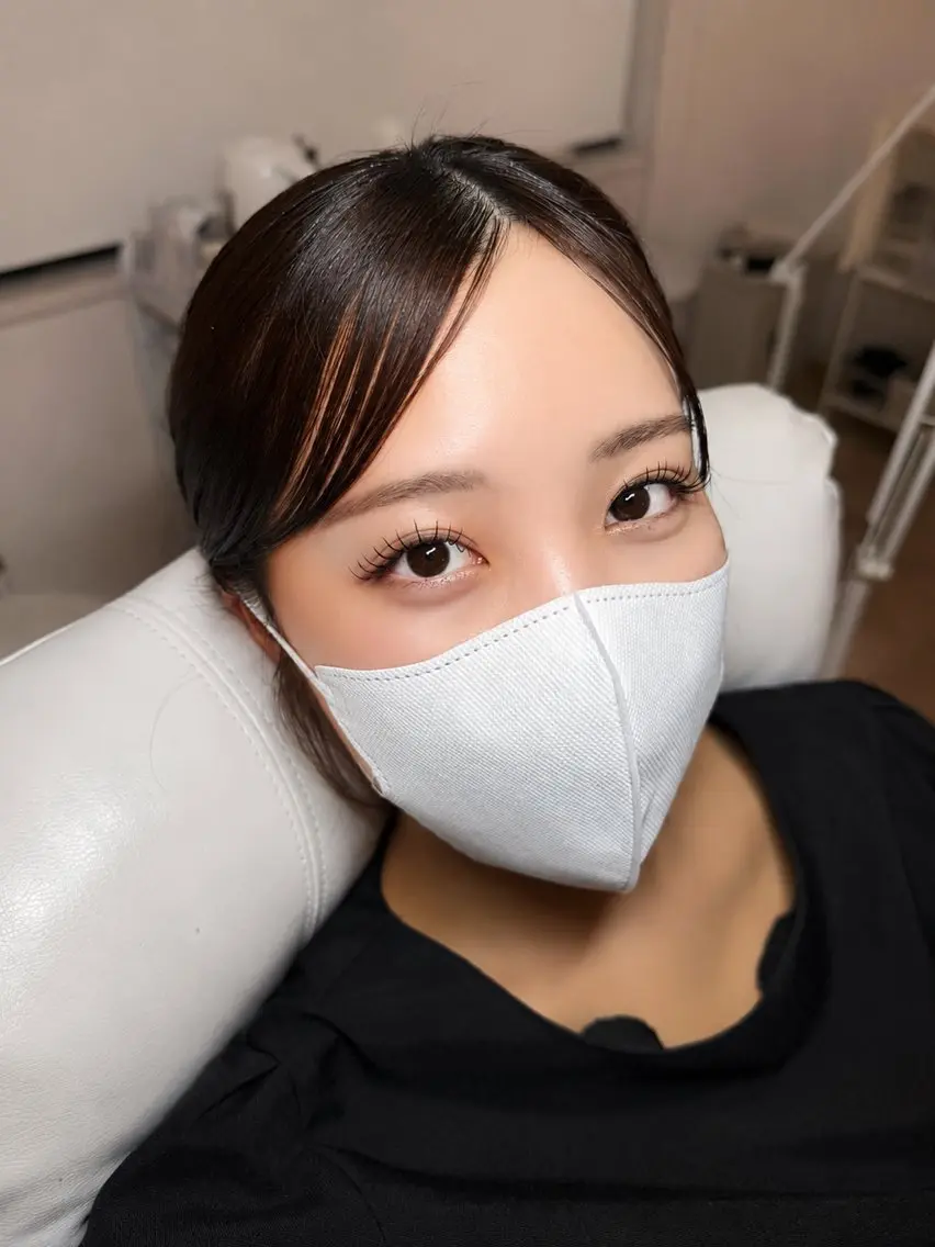 マツエク・マツパ 束感まつ毛 フラットラッシュ ゴージャス 山村 泉織のマツエク・マツパデザイン