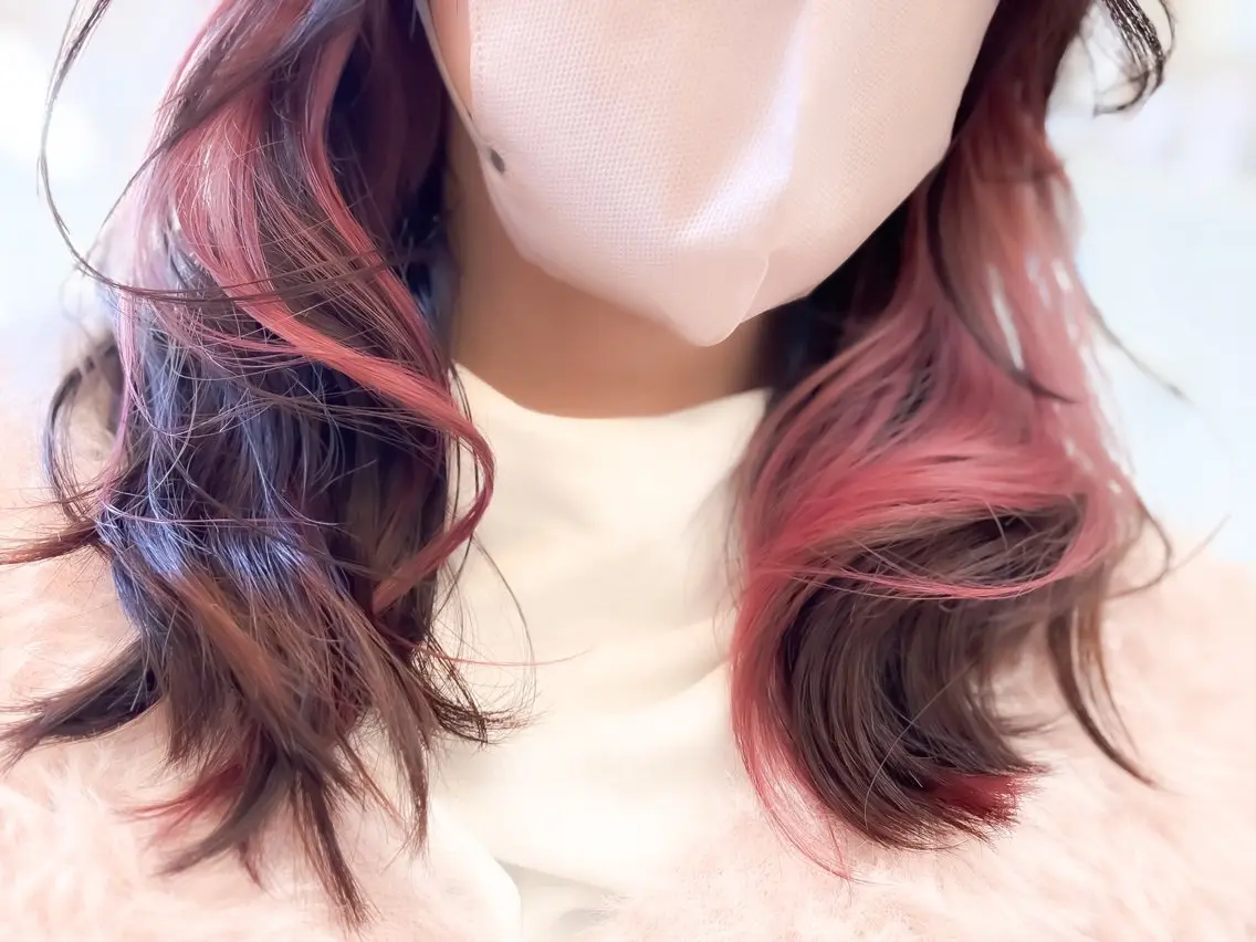 ミディアム 加藤 彩のヘアスタイル